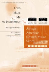 Lord, Make Me an Instrument SATB choral sheet music cover